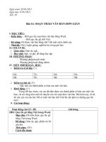 Tài liệu Tin 6 tiết 39