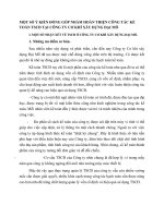 MỘT SỐ Ý KIẾN ĐÓNG GÓP NHẰM HOÀN THIỆN CÔNG TÁC KẾ TOÁN TSCĐ TẠI CÔNG TY CƠ KHÍ XÂY DỰNG ĐẠI MỖ