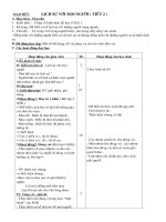 Tài liệu GIÁO ÁN 4 TUẦN 22 ( 3 cột )