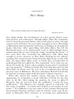 Poe and the Printed Word - Poe''s library