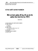 Tài liệu SKKN DAT GIAI A CAP TINH