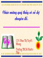 Tiết 25 Hiệu điện thế