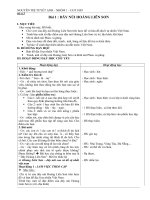 giao an lop bon day HLS