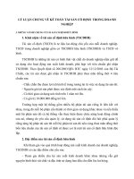 LÝ LUẬN CHUNG VỀ KẾ TOÁN TÀI SẢN CỐ ĐỊNH  TRONG DOANH NGHIỆP