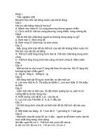 Bài giảng Phần I vat li hki