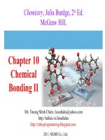Tài liệu Chapter 10 Chemical Bonding II