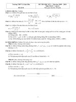 Bài giảng Đề ôn tập Toán 11 HK2 - đề số 18