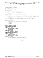 6 ĐỀ ÔN TẬP THI HKI TOÁN 10