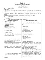 Bài soạn giao an L5 tuan 23 chuan va dep