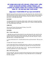 Bài soạn CHÍNH SÁCH HƯỞNG DIỆN BÃI NGANG