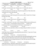 chuyen de hidrocacbon