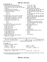 Bài giảng de KT tiet 25