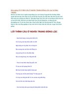 Bài giảng D:lời thỉnh cầu giữa nghĩa trang đồng lộc -vương trọng.doc