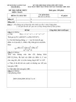 Bài giảng De va DA CasioTHCS 2009-2010 (Thanh Hóa)