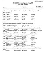 final exam first term grade 10