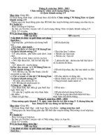 HOẠT ĐỘNG NGOÀI GIỜ LÊN LỚP NĂM HỌC 10-11