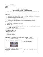 Bài soạn Toán 8 Chuẩn kiến thức KN