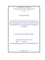 Luận văn thành phần sâu, nhện hại ớt; đặc điểm sinh vật học, sinh thái học của loài sâu hại chính và biện pháp phòng trừ vụ xuân hè 2010 tại yên khánh, ninh bình 