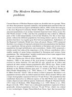 The Modern Human–Neanderthal problem