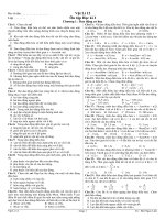 Câu hỏi TN VL 12 HKI