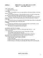 Giao an dai so lop 8 chuong 1