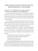 NHỮNG VẤN ĐỀ LÝ LUẬN CHUNG VỀ KẾ TOÁN TÀI SẢN CỐ ĐỊNH HỮU HÌNH TRONG CÁC DOANH NGHIỆP