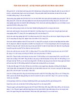 Tài liệu Tình hình kinh tế - xã hội Thành phố Hồ Chí Minh năm 2010