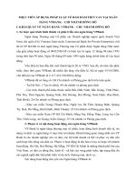 THỰC TIỄN ÁP DỤNG PHÁP LUẬT VỀ BẢO ĐẢM TIỀN VAY TẠI NGÂN HÀNG VPBANK – CHI NHÁNH ĐÔNG ĐÔ