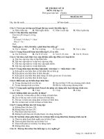 bài kiểm tra học kỳ II