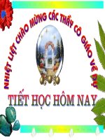 Bài soạn Bảng nhân 5