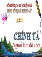 Bài giảng CHINH TA TUAN 34 - THU BA