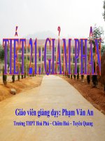 Tài liệu Tiết 21 - Giảm phân