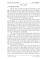 Phân tích tình hình tài chính và giải pháp nâng cao hiệu quả tài chính tại công ty cổ phần đầu tư và xây dựng công trình 323 hà nội