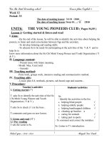 Gián án Giáo án AV 8 - bài 6 ( Fame)