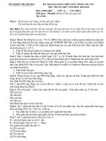 Bài soạn ĐỀ THI CASIO 2010-2011