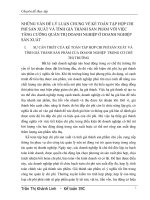 NHỮNG VẤN ĐỀ LÝ LUẬN CHUNG VỀ KẾ TOÁN TẬP HỢP CHI PHÍ SẢN XUẤT VÀ TÍNH GIÁ THÀNH SẢN PHẨM VỚI VIỆC TĂNG CƯỜNG QUẢN TRỊ DOANH NGHIỆP Ở DOANH NGHIỆP SẢN XUẤT