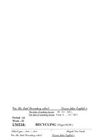 Gián án Giáo án AV 8 - bài 10( Fame)