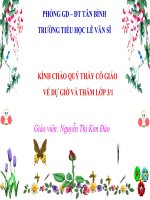 Bài giảng GIẢI TOÁN BẰNG 2 PHÉP TÍNH