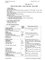 Tài liệu giao an td 6 ki 2 chuẩn