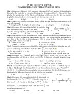 Ôn tập điện xoay chiều 2