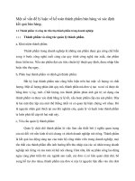 Một số vấn đề lý luận về kế toán thành phẩm bán hàng và xác định kết quả bán hàng