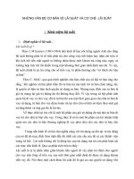 NHỮNG VẤN ĐỀ CƠ BẢN VỀ LÃI SUẤT VÀ CƠ CHẾ  LÃI SUẤT