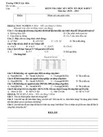 Bài soạn DE THI HKI TIN 7