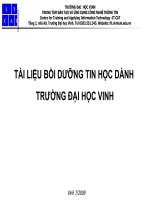 Dạy tin học văn phòng