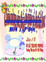 Bài soạn Tập đọc-Ông Mạnh thắng Thàn Gió