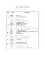 GIAO AN LOP 5 TUAN 20