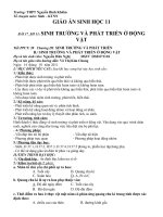 Tài liệu bài 37 SH 11 cơ  bản