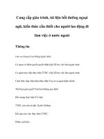 Cung cấp giáo trình, tài liệu bồi dưỡng ngoại ngữ, kiến thức cần thiết cho người lao động đi làm việc ở nước ngoài