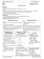 Tài liệu hình học lớp 7 mới(tiết 27)