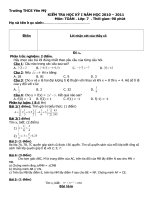 ktds 7 va 6 cuc hay( de A va de B) thanh hoa